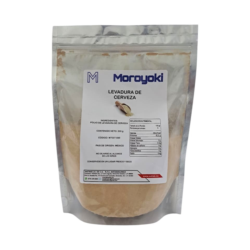 Levadura De Cerveza Natural 500 Gramos Moroyoki