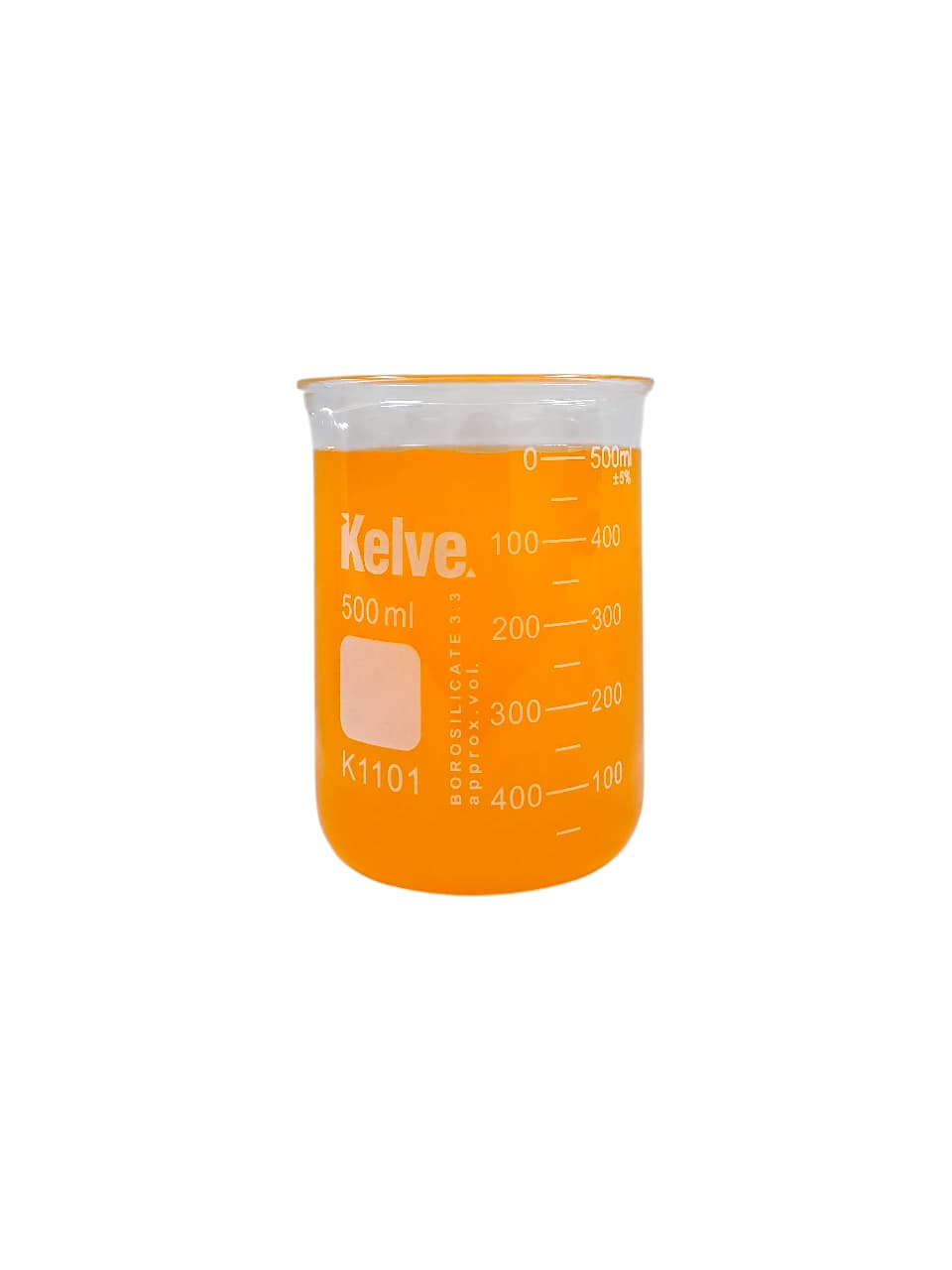 Vaso Precipitado De Vidrio 250 Ml Kelve K1101 Paq C/5