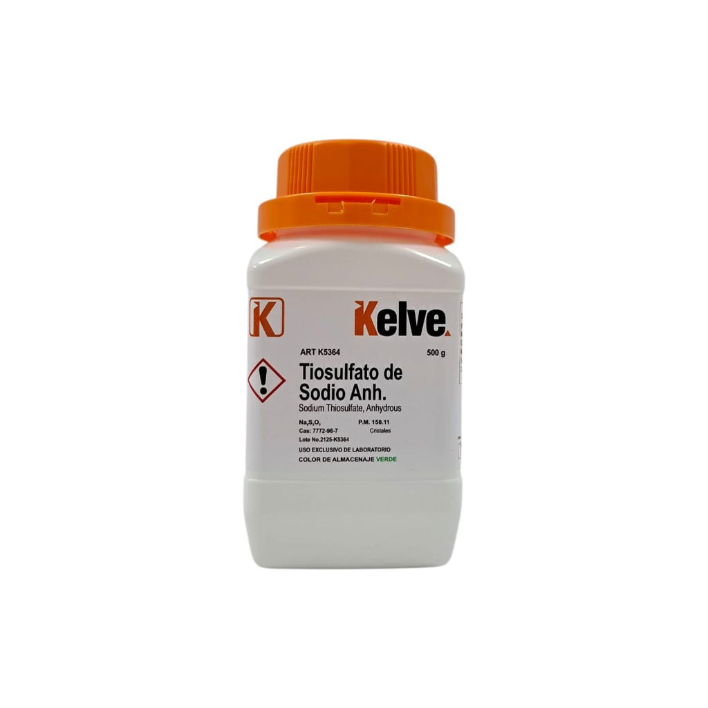 Tiosulfato De Sodio Anhidro De 500 Gramos Kelve