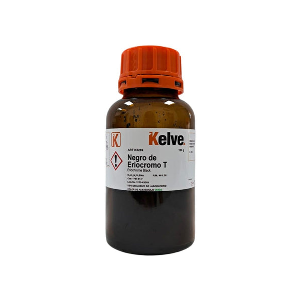 Negro De Eriocromo T De 100 Gramos Colorante Kelve