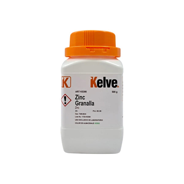 Zinc Granalla De 500 Gramos Kelve