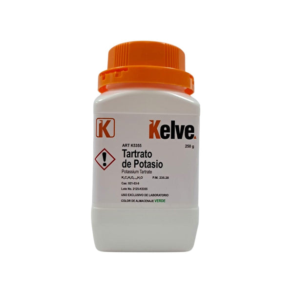 Tartrato De Potasio De 250 Gramos Kelve