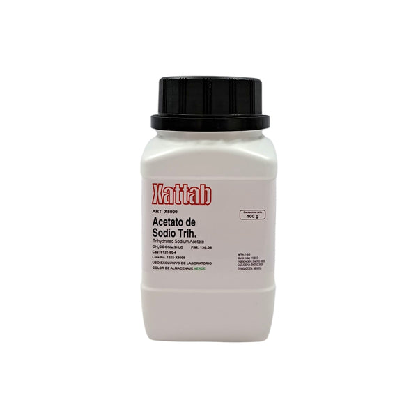Acetato De Sodio Trihidratado 100 Gramos Xattab