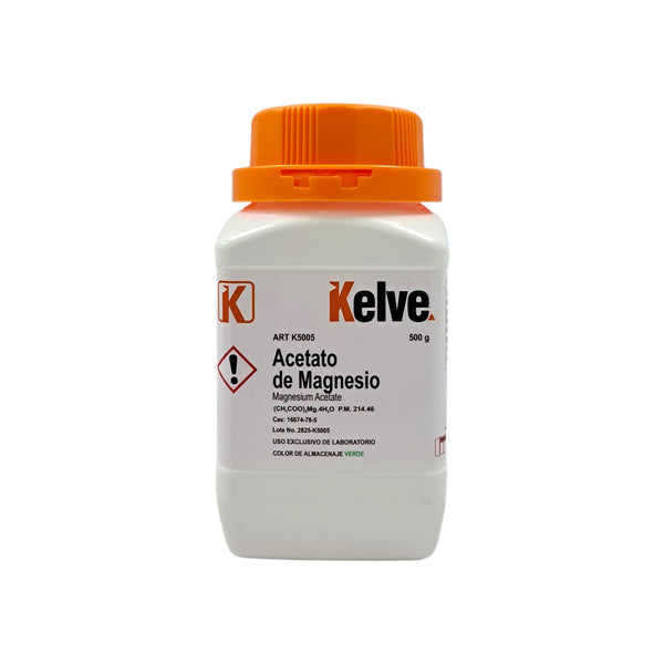 Acetato De Magnesio De 100 Gramos Kelve