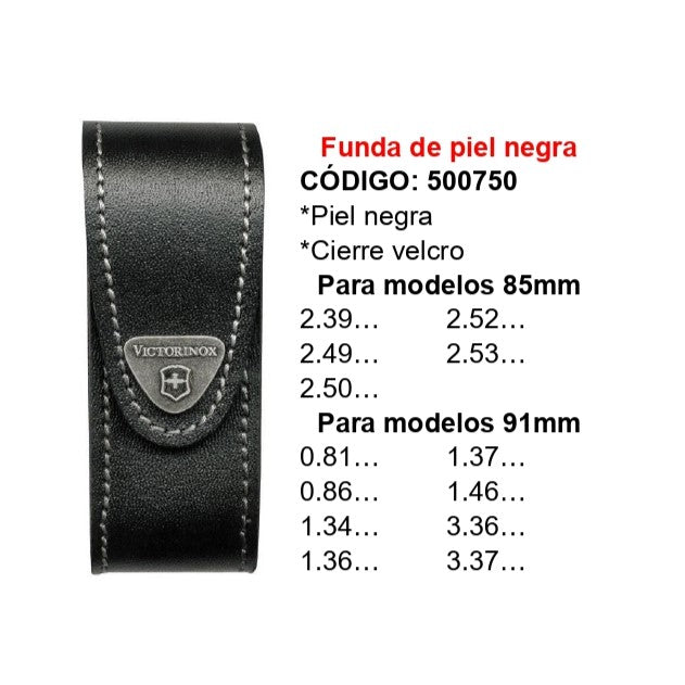 Funda De Piel Para Navajas De 91 Mm 500750 Victorinox ID-2306065