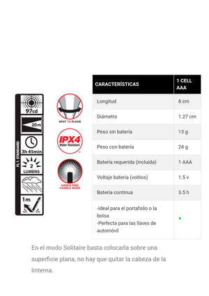 Linterna Incandescente Táctica Con Estuche 500365 Maglite ID-2127975