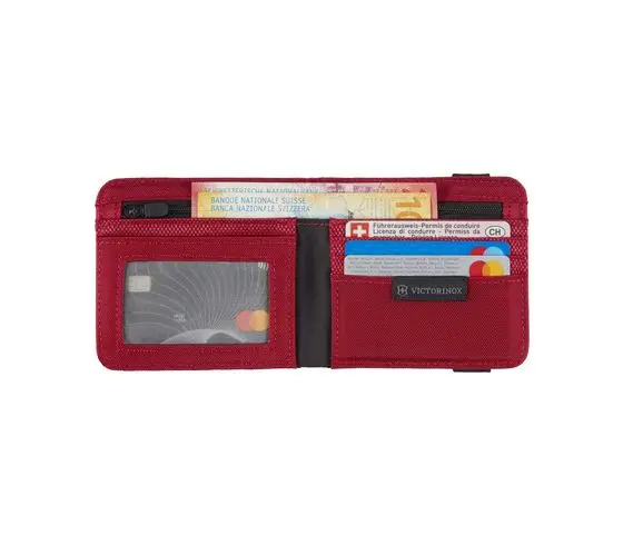 Cartera Dos Dobleces, Protección Rfid, Roja 611968 Victorinox ID-1723764