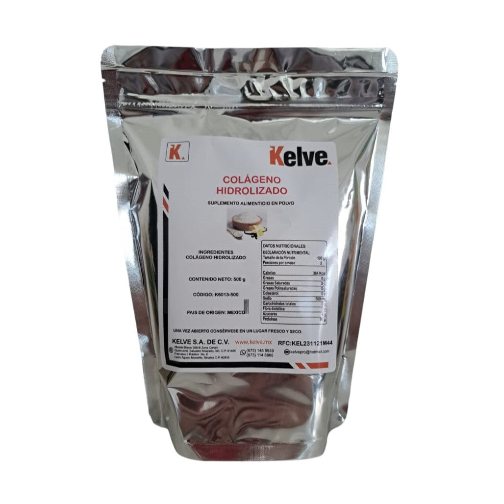 Colágeno Hidrolizado Suplemento En Polvo 500 G Kelve ID-2816772